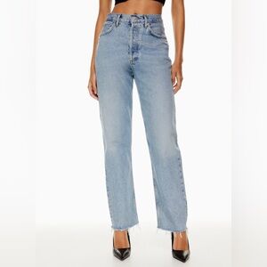 Agolde 90s Pinch Waist Straight Jean in Ruminate, NWT